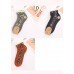 Modern Nail bead Ruffles Floral Cotton Ankle Socks